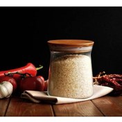 جای حبوبات 450 میلی لیتر بامبوم مدل بولا کد B0048